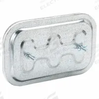 Duct Access Door: 6 in x 10 in, 16 ga, Steel, Thumbscrews, 2,300°F Max Temp Rating, 2 Mounting Stud (MPN GRD106F2GA). Key specifications — Brand: DUCTMATE; Material: Steel; For Duct Shape: Rectangular.