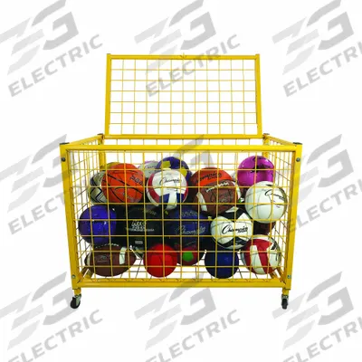 CHAMPION SPORTS Ball Locker: 42 in Overall Lg, 24 in Overall Wd, 29 3/4 in Overall Ht, Steel - Equipment Racks