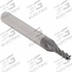 APPROVED VENDOR Square End Mill: Carbide, AlTiN Coated, 4 Flute, 2 mm Mill Dia, 8 mm LOC, 39 mm OAL (MPN 206-001292)