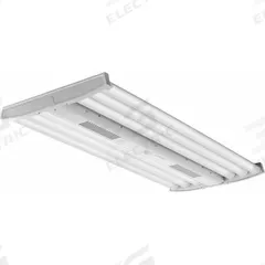 LITHONIA LIGHTING LED High Bay: 16 in Lg, 59,715 lm, 4000K, 30 ft – 60 ft Mounting Ht, 365 W, Narrow (MPN IBG60000LMSEFAFLNDMVOLTGZ1040K80CRIDWH). Key specifications — Voltage: 120 to 277V AC; LED Replacement For: 1000W MH; Brand: LITHONIA LIGHTING; Color Temperature: 4000K.
