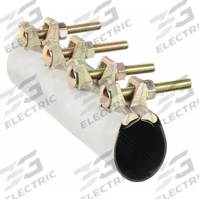 APPROVED VENDOR Repair Clamp: For 2 1/2 in Pipe, 12 in Overall Lg - Partial-Gasket Repair Clamps for Tube & Pipe