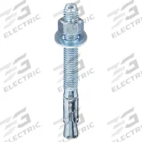 DEWALT Wedge Anchor: 5 in Overall Lg, 3/8 in Dia, 3/8"-16 Thread Size, 3 5/8 in Thread Lg, 50 PK (MPN 7416SD1-PWR). Key specifications — Brand: DEWALT; Anchor Type: Wedge; Finish Type: Zinc Plated.