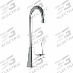 ELKAY Handle-Operated Faucet: Elkay®, Brass, Centerset, Deck, 1 Mounting Holes, 1.5 gpm Flow Rate (MPN LK535GN05T4). Key specifications — Series: Elkay®; Brand: ELKAY.