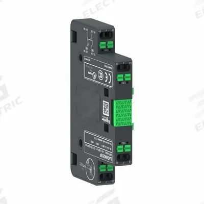 SCHNEIDER Auxiliary contact block: 2NO, 10 A Max Current (AC), Side Mount, Side-Mounted - Schneider Electric Auxiliary Contacts