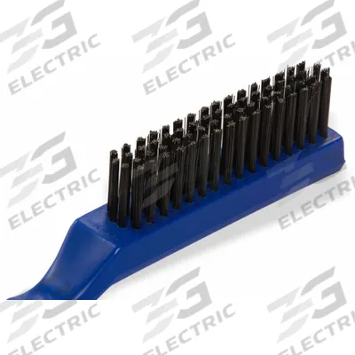 CARLISLE Scratch Brush: 11 1/2 in Overall Lg, Carbon Steel Bristles, 5 1/2 in Bristle Lg - Furnishings, Appliances and Hospitality