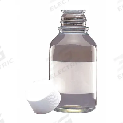 WHEATON Reagent Bottle: 125 mL, Colorless, 33-430 mm, Polypropylene, 6, PTFE - Clear Narrow Mouth Round Glass Lab Bottles