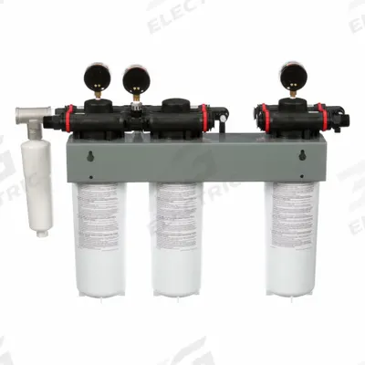 3M Water Filter System: 5 micron, 7 gpm, NPT, 18 3/4 in Overall Ht, 70,000 gal - Multi-Purpose Water Filter Systems