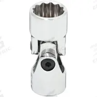 WESTWARD Flex Socket: 3/8 in Drive Size, 7/16 in Socket Size, 12-Point, Std, Chrome (MPN 10E895). Key specifications — attr1204348: WESTWARD; attr1204349: Chrome.