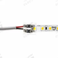 Tape Light Terminal Block Connector: 0.58 in Lg, Screw Terminal/Tape-to-Wire, 16 AWG, 20 AWG (MPN DI-TB8-CONN-TTW-1). Key specifications — Minimum Wire Gauge: 20 AWG; Brand: DIODE LED; Product Type: Tape Light Connector; Connection Type: Tape-to-Wire; Maximum Wire Gauge: 16 AWG.