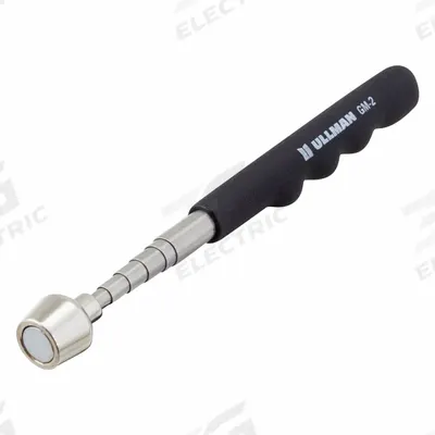ULLMAN Magnetic Retrieval Tool: 5 1/2 in Jaw Cap., Mag. Typ. Neodymium - Standard Magnetic Pickup Tools