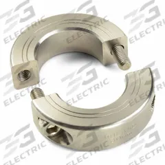 RULAND MANUFACTURING Balanced Shaft Collar: 2-Piece, Inch, Round, Clamp-On, 1/4 in Bore Dia, 316 (MPN SPB-4-ST). Key specifications — attr671628: RULAND MANUFACTURING.