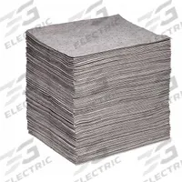 SPILLTECH Sorbent Pad: 35 13/16 oz Volume Absorbed Per Pad, 18 in x 15 in Pad Size (L x W), 200 PK (MPN GP-S). Key specifications — Brand: SPILLTECH; Perforated: Perforated; Material: Polypropylene.