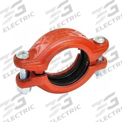 GRUVLOK Clamp Coupling: 8 in x 8 in, NBR Seal, 750 psi, Ductile Iron - Grooved Pipe Couplings