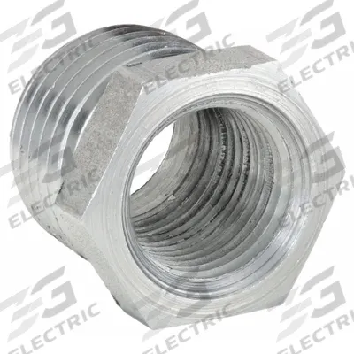 ANVIL Metal Pipe Straight: 3/8 in x 1/4 in, Male NPT Threaded x Female NPT Threaded - Threaded High-Pressure Pipe Fittings