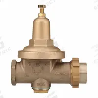 WILKINS Water Pressure Reducing Valve: FNPT x FNPT, 1 1/2 in Pipe Size, Cast Bronze, NPT x NPT (MPN 112-500XL). Key specifications — Brand: WILKINS; Union Type: Single Union; Low-Lead Compliance: Low-Lead Compliant.