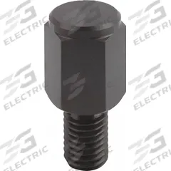 KIPP Positioning Foot w/Flat Face: External Threads, Flat, Steel, M16 Thread Size, 24 mm Thread Lg (MPN K0299.116015). Key specifications — Brand: KIPP.