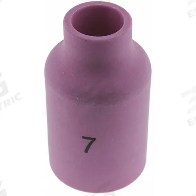 AMERICAN TORCH TIP Nozzle: Alumina, No. 7, Std, 54N15 - Gas Lens Nozzles
