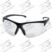 KLEENGUARD Reader Safety Glasses: Clear Lens Color, Wraparound Frame, Hard Coat, Bottom, +3.0 (MPN 19892). Key specifications — Brand: KLEENGUARD; Series: V60 30-06 RX; Diopter Strength: +3.0; Lens Color: Clear.