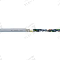 CHAINFLEX Control Cable: 18 AWG, 12 Conductors, 100 ft, PUR Jacket, 1,000 V (MPN CF78-UL-07-12-100). Key specifications — Conductor Material: Copper; Conductor Configuration: Single; Minimum Bend Radius Factor - Fixed: 4 x OD; Minimum Bend Radius Factor - Flexible: 5 x OD; Includes Ground: Yes; Minimum Bend Radius Factor - E-Chain: 6.8 x OD; Resistance Properties: Notch Resistance; Standards: cRUus.