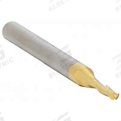 APPROVED VENDOR Ball End Mill: Carbide, TiN Coated, 2 Flute, 1/64" Mill Dia, 3/64" LOC - General Purpose Carbide Ball End Mills