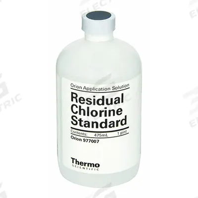 THERMO SCIENTIFIC ORION Chlorine Standard: Lab, 475 mL Volume, 100 ppm, 977007 - Ion Specific Standards