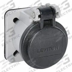 Lift Cover: Black, Compatible with Series 16, 400 A (MPN 16S31-UE). Key specifications — Brand: LEVITON.