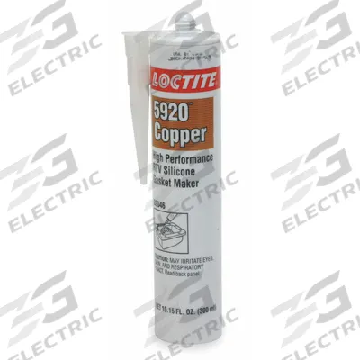 LOCTITE RTV Gasket Maker: SI 5920, 10.14 fl oz, Cartridge, Copper - High-Temperature RTV Gasket Makers