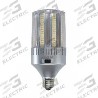 HID Replacement LED Bulb: Corncob, Mogul Screw (EX39), 12 W_18 W_24 W Watt, 3000K/4000K/5000K, LED (MPN LED-8029M345-A-FW). Key specifications — Color Temperature: 5000K; Brand: LIGHT EFFICIENT DESIGN; Shatter-Resistant: Yes.