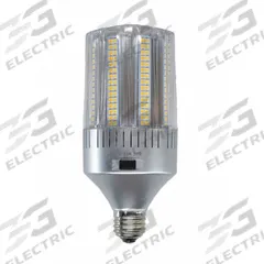 HID Replacement LED Bulb: Corncob, Mogul Screw (EX39), 12 W_18 W_24 W Watt, 3000K/4000K/5000K, LED (MPN LED-8029M345-A-FW). Key specifications — Color Temperature: 5000K; Brand: LIGHT EFFICIENT DESIGN; Shatter-Resistant: Yes.