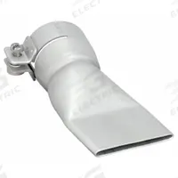 STEINEL Nozzle: 1 13/16 in Overall Lg, 1 1/2 in Overall Wd, 4 1/2 in Overall Ht, Flathead Slit (MPN 40mm Angle Flathead Slit Tip). Key specifications — attr1256778: Flathead Slit; attr1256780: Plastics; attr1256781: 40mm Angle Flathead Slit Tip; attr1256791: STEINEL; attr1256766: HG 2520 E; attr1256772: Nozzle.