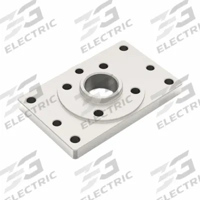 VEKTEK Robot Coupler: PQ180, Flange: ISO 40-4-4M6, Mounting Hardware Included - Robot Couplers for EOAT Interfaces