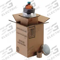 BERLIN Hazardous Material Shipping Kit: 6 in x 6 in x 9 in, ( 1 ) : 4 oz Bottle, 4GV/X1.2/S, 4 PK (MPN HMS-6654M). Key specifications — Brand: BERLIN; Color: Brown; Standards: UN Rated; UN Rating Solid: 4GV/X1.2/S.