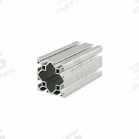 T-Slot Framing System Profiles: 10 Series, 10 ft Lg, 2 in x 2 in, Silver, Quad, Smooth, 8 Slots (MPN 2020-s-120). Key specifications — System of Measurement: Inch; Finish: Anodized; Product Type: T-Slot Profile; Material: Aluminum; Yield Strength: 25,000 psi; Manufacturer Part Number: 2020-s-120; Brand: 80/20.