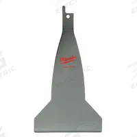 MILWAUKEE Scraper Blade: Reciprocating Saw Compatible, Steel, 5 1/2 in Lg (MPN 49-00-5456). Key specifications — attr1170545: Steel; attr1179906: Reciprocating Saw; attr1179907: Scraper Blade; attr1170553: MILWAUKEE.