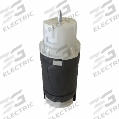 LEGRAND Locking Connector: Non-NEMA, Black, 250V AC, 50 A Current Rating, 3 Poles - General Purpose Connectors