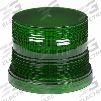 GROTE Replacement Lens: Round, Beacon Light, 3 in Ht - Vehicle Lighting - Round Replacement Lenses
