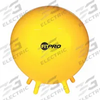 CHAMPION SPORTS Exercise Ball: 25.59 in Overall Dia, Yellow, For 67 to 73 in User Ht (MPN BL65). Key specifications — attr989250: 67 to 73 in; attr989247: Yellow; attr991485: CHAMPION SPORTS.