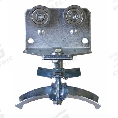 GLEASON Festoon Intermediate Trolley: C-Rail, Round, 0.6 in – 0.94 in - Trolleys for Festoon Systems