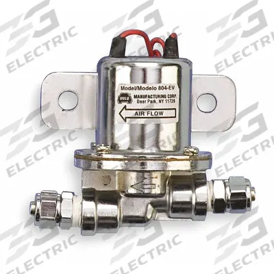 WOLO Electric Solenoid Air Valve: 3 in Lg (In.), 4 in Wd (In.) - Horn Accessories