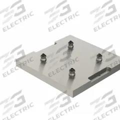 JERGENS Fixture Plate: ZPS, Steel, Square, 104.52 lb Wt, 400 mm W x 400 mm L x 70.1 mm H, 4 Studs (MPN 30331-S). Key specifications — Product Type: Fixture Plate; Brand: JERGENS; Thread Size: M10x1.50; Pull Stud Size: K20; Installed Components: (2) Clearance Studs; Compatible Pull Stud Part Number: 4-Module Subplates.