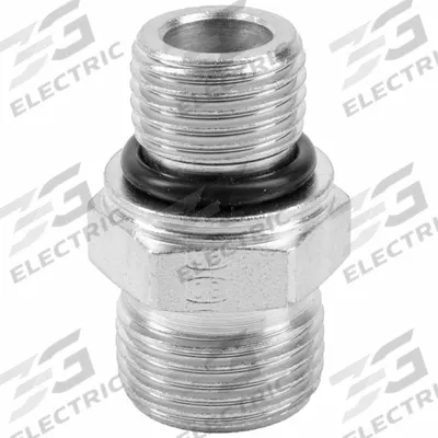 ERMETO Compression Fitting Adapter: 12 mm OD Size, M14 x 1.5 Thread Size - Flareless Bite-Type Steel Compression Fittings