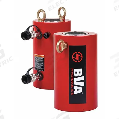 BVA HYDRAULICS Hydraulic Ram: Double Acting, 100 ton Nominal Capacity, 6 in Nominal Stroke Lg - General Purpose Rams