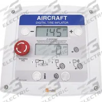 HALTEC Tire Inflator: Aviation Tire Inflators, 1,450 psi Max Op Air Pressure, Digital, Aluminum (MPN 89XDH). Key specifications — Features: Nitrogen Compatible; Display Type: Digital; Brand: HALTEC; Includes: Inflating Connection.