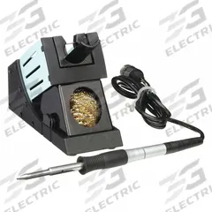 WELLER Soldering Iron Kit: 120 W, 150°F to 850°F, Chisel Tip, 2.4 mm Tip Wd, Soldering Iron Kit (MPN T0052920299N). Key specifications — Manufacturer Part Number: T0052920299N; Brand: WELLER; ESD Safe: Yes; Item: Soldering Iron Kit.
