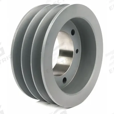 APPROVED VENDOR V-Belt Pulley: 5V550, 3 Groove, 5.5 in OD, Bushed Bore - Bushed-Bore Cast-Iron Wedge V-Belt Pulleys