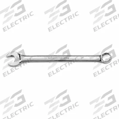 GEARWRENCH Combination Wrench: Alloy Steel, Chrome, 1 in Head Size, 14 in Overall Lg - Metric 12-Point Combination Wrenches