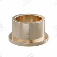 Flanged Sleeve Bearing: Bronze, SAE 841, 14 mm Bore, 18 mm OD, 12 mm Lg, -35°F to 300°F, 10 PK (MPN FFM1418-12B). Key specifications — System of Measurement: Metric; Material Grade: SAE 841; Flange Type: Flanged; Brand: OILITE.