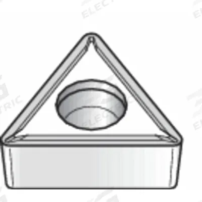 WIDIA Triangle Turning Insert: TCMT4321P - Triangle (T) Indexable Turning Inserts