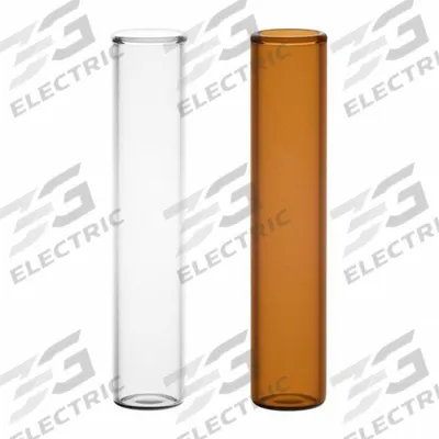 CHEMGLASS Vial: 1 mL, A, No Closure, 8 mm Body Dia, Round, Colorless - Glass Sample Vials