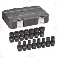 GEARWRENCH Socket Set: 3/8 in Drive Size, 8 mm to 22 mm Socket Size Range, Manganese Phosphate, SAE (MPN 84918N). Key specifications — attr1204251: GEARWRENCH; attr1215453: 3/8 in; attr1215454: 8 mm to 22 mm; attr1224229: Friction.